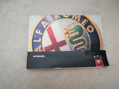 alfa romeo mito libretto libro manuale autoradio stereo cd utente brochure - Immagine 1 di 4