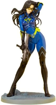GI Joe Baroness 25TH Anniversary Blue BISHOUJO Statue - Image 1 of 4