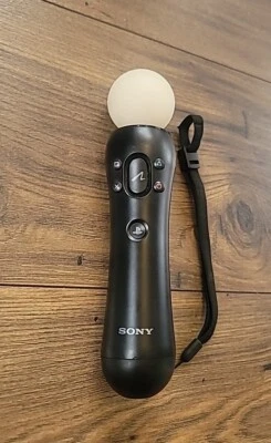 Sony PlayStation Move Motion Controller - Black (CECH-ZCM1U) PS3 / PS4 - Image 1 of 3
