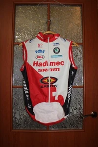 W'Ams Rocky Mountain Switzerland Team Hadimec Sram Cycling vest windstopper - XS - Picture 1 of 6