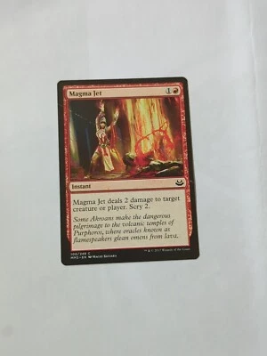 MISPRINT | MISCUT MTG Magic Magma Jet [Modern Masters 2017] - Image 1 of 4
