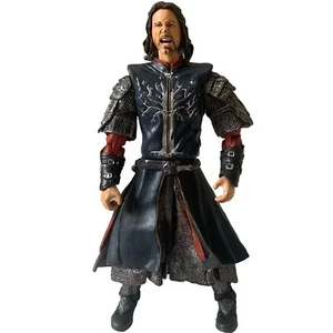 Lord of the Rings Pelennor Fields Aragorn Strider Action Figure 2003 ToyBiz LOTR - Picture 1 of 11