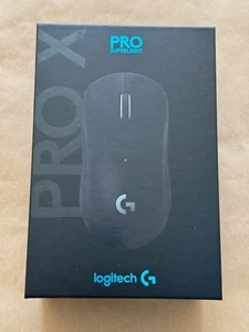 NEW LOGITECH G PRO X SUPERLIGHT WIRELESS GAMING MOUSE BLACK 910-005878 FAST SHIP - Picture 1 of 5