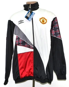 *NEU MIT ETIKETT* MANCHESTER UNITED 1996/1998 TRAINING KOMPLETT TRAININGSANZUG JACKE HOSE L ERWACHSENE - Bild 1 von 10