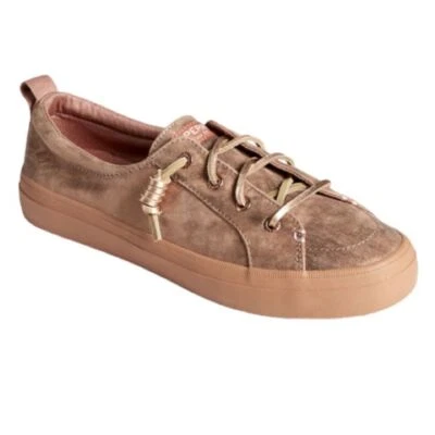 Zapatilla deportiva para mujer SPERRY Crest Vibe cuero brillante espuma viscoelástica talla 7 nueva con etiquetas Foto 1 de 4