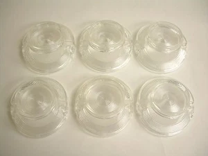 1964 64 Chevy Impala Clear Tail Light Lens Set of 6 - Picture 1 of 6