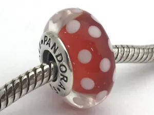 Auténtico Dije de Murano de aspecto característico de Minnie 791635 de Pandora Disney - Imagen 1 de 1