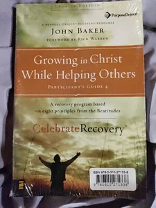 NEW🔥Celebrate Recovery Updated Participants Guide 4 Set Books Set 🔥RARE - Picture 1 of 3