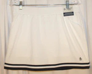 NEU Original Penguin MEDIUM Essential Golf Skort Rock WEISS - Bild 1 von 2