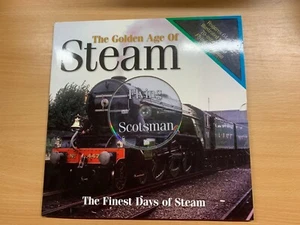 " The Golden Age Of Steam " 64-PAGE Livre & 70 Miniature DVD On Flying Scotsman - Picture 1 of 12