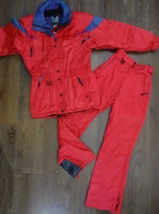 Vintage Ski Snow Jacket Pants Suit Couloir Womens Size 8 - Picture 1 of 12