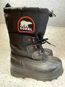 Neu ohne Karton Sorel Youth Gr. 5 NY1870-010 Glacier XT wasserdichte Winter Schneestiefel - Bild 1 von 11
