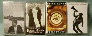 Bryan Adam’s Cassette Lot Of 4, TESTED - Picture 1 of 10