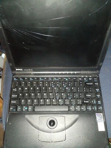 Dell Latitude XPi Pentium MMX Laptop Computer XPI CD VINTAGE. AS IS BAD SCREEN - Picture 1 of 10