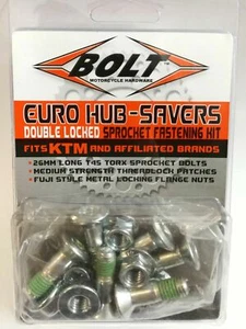 KIT DE FIJACIÓN DE PIÑÓN ESTILO EURO PERNO KTM SX / SXF ACCESORIOS DE PERNO DE MOTOCROSS - Imagen 1 de 2