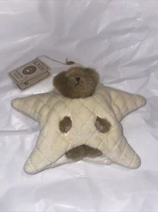 Boyds Bears QVC Calendar 4 inch Bear 'Decembeary' Tags Mini Peeker for December - Picture 1 of 5