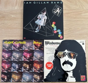 Deep Purple related 3 vinyl LP lot - Ian Gillan Band - Roger Glover - Jon Lord - Imagen 1 de 7