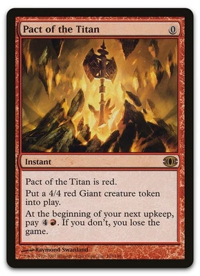 Pact of the Titan #103 (LP) Future Sight FUT Magic MTG - Image 1 of 2