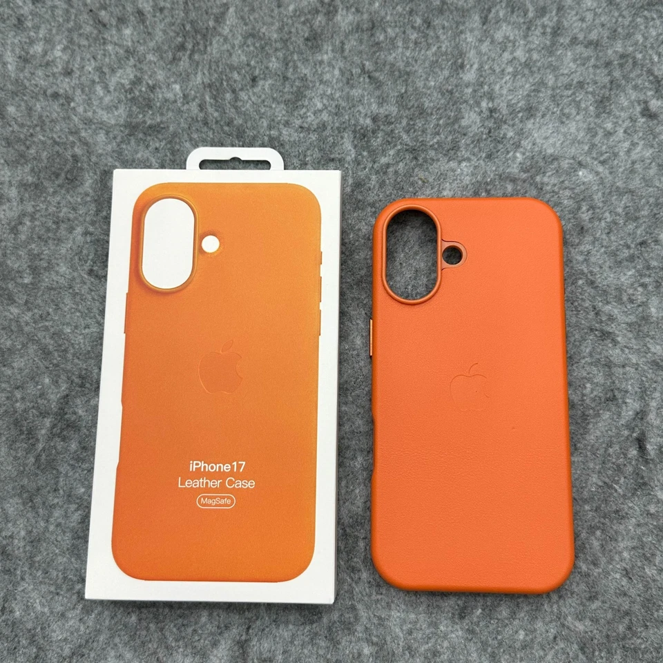 Funda de cuero magnética para teléfono iPhone 17 (6,3") Original‌ Cubierta Magsafe Foto 1 de 1