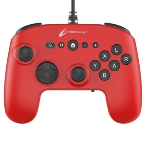 CYBER Gaming Controller 6B Wired Type Red - Picture 1 of 1