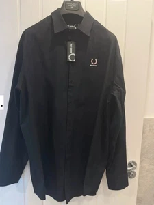 Fred Perry & RAF Simons Oversized shirt , size M - Picture 1 of 7