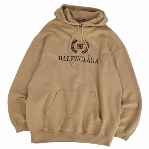 Balenciaga Felpa con Cappuccio 2019 578138 Felpa con Cappuccio Logo Cotone Top Uomo S Usata MOLO 0