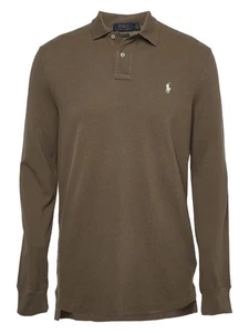 Polo Ralph Lauren Men's Long Sleeve Custom Fit Polo Shirt Size M - Picture 1 of 16