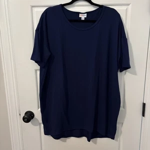 lularoe Irma Tunic Retail $35 - Large Blue - Item#346 - Picture 1 of 6
