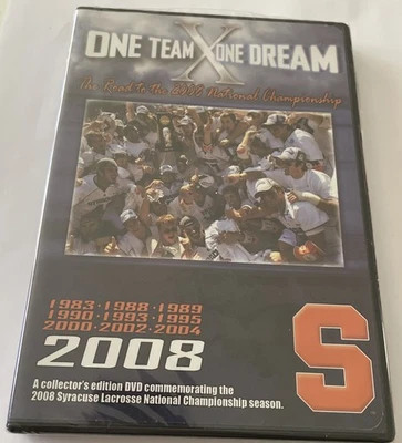 Syracuse Lacrosse 2008 Natl. Champion Season NCAA Collector Edition SEALED DVD ! - Image 1 of 2