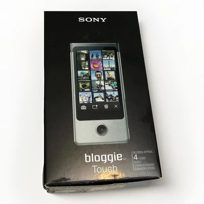 SEE VIDEO SONY Bloggie Touch MHS-TS20 8GB Pocket Camcorder Camera in Box 2010 - Image 1 of 4