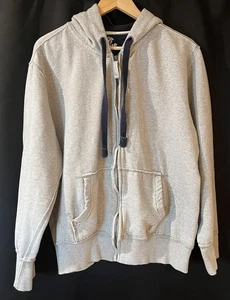 DeerBuck & Co Full Zip Hoodie XL – Gray Vintage-Style Streetwear - Picture 1 of 6