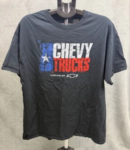 Camiseta De Colección Para Hombre Chevy Chevrolet Trucks Gráficos Algodón Negro Talla XL (22.5x28.5) - Imagen 1 de 8