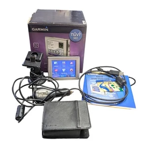 Garmin Nuvi 360 3.5" Bluetooth GPS Complete In Box, Tested - Picture 1 of 14