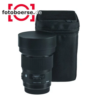 Sigma 20 mm F/1.4 DG Art Canon EF Wide Angle Dealer Pro Lens (S0278) - Image 1 of 4