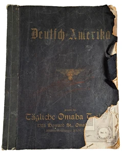 Deutsch Amerika January 1917 Tagliche Omaha Tribune German - Picture 1 of 14