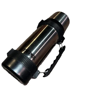 Termo 1 litro aislado acero inoxidable 12" café/sopa #650 tapón EE. UU. - Imagen 1 de 10