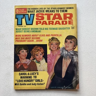 TV Star Parade Magazine February 1969 Volume 19 No. 7 Vintage Foto 1 de 4