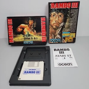 Rambo 3 111 - Atari ST - Floppy completo di scatola - Foto 1 di 4