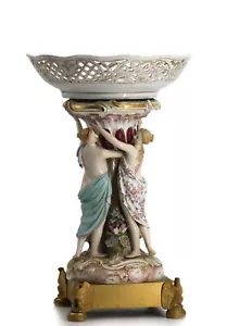 Continental Porzellan Figur Herzstück Keine sichtbaren Spuren. um 1900 - Bild 1 von 9