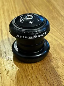 AHEADSET 1-1/8” Vintage Headset Black Complete MTB Road BMX Kona USA - Picture 1 of 4