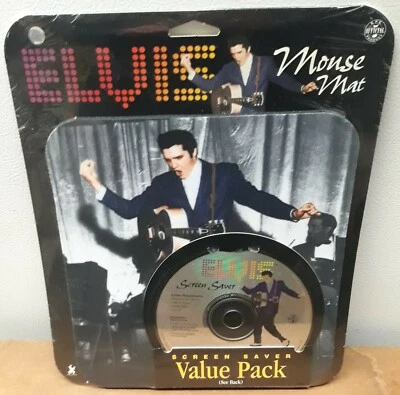 Elvis Presley Mouse Mat and Screen Saver Value Pack (1998) - Image 1 of 2
