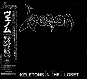 Venom – Skeletons In The Closet CD 1996 JAPAN OBI RARE TECX-25698 - Foto 1 di 1
