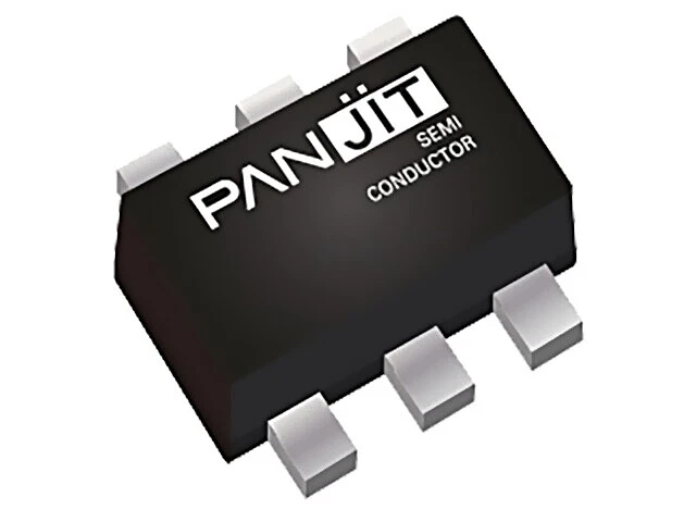 Transistor 10X PJX138K_R1_00001: N-MOSFET x2 PanJit Semiconductor Foto 1 de 1