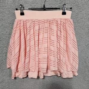 Un Deux Trois Girls Pink Skirt Layered Size Small NWT - Picture 1 of 5