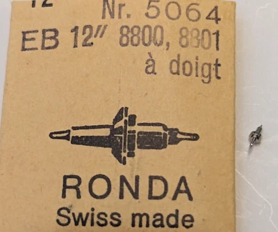 EB  12"  Caliber  8800 8801 8802 Balance Staff  Swiss made x 1 piece FREE POST - Image 1 of 4