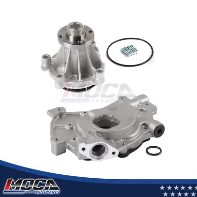 Water Pump Oil Pump For 2000-2013 Ford E150 E350 F150 F350 4.6L 5.4L V8 SOHC NEW - Image 1 of 4