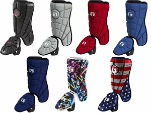 Equipo de bateo protector de pierna adulto para bateador diestro o zurdo de béisbol profesional G-Form - Imagen 1 de 30