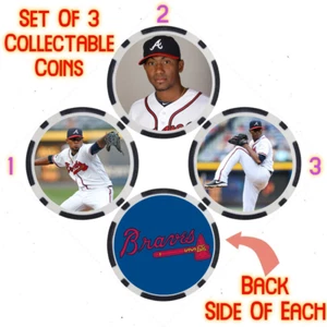 JULIO TEHERÁN - LEGENDARY BRAVES BASEBALL PLAYER - COLLECTABLE COIN SET - Picture 1 of 2