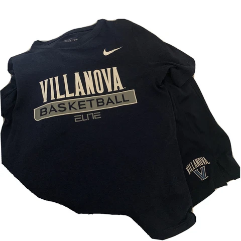Youth Nike Dri Fit Authentic Villanova Basketball Shorts Blue Sz XL & Shirt L Cover