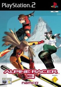 Jeu PS2 / Sony Playstation 2 - Alpine Racer 3 avec emballage d'origine